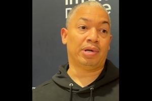 卢:大洛能守护禁区干扰对手投篮 他最近投进了大量三分球