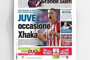  都体：尤文冬窗可能尝试引进扎卡，预计桑德兰要价约2000万欧